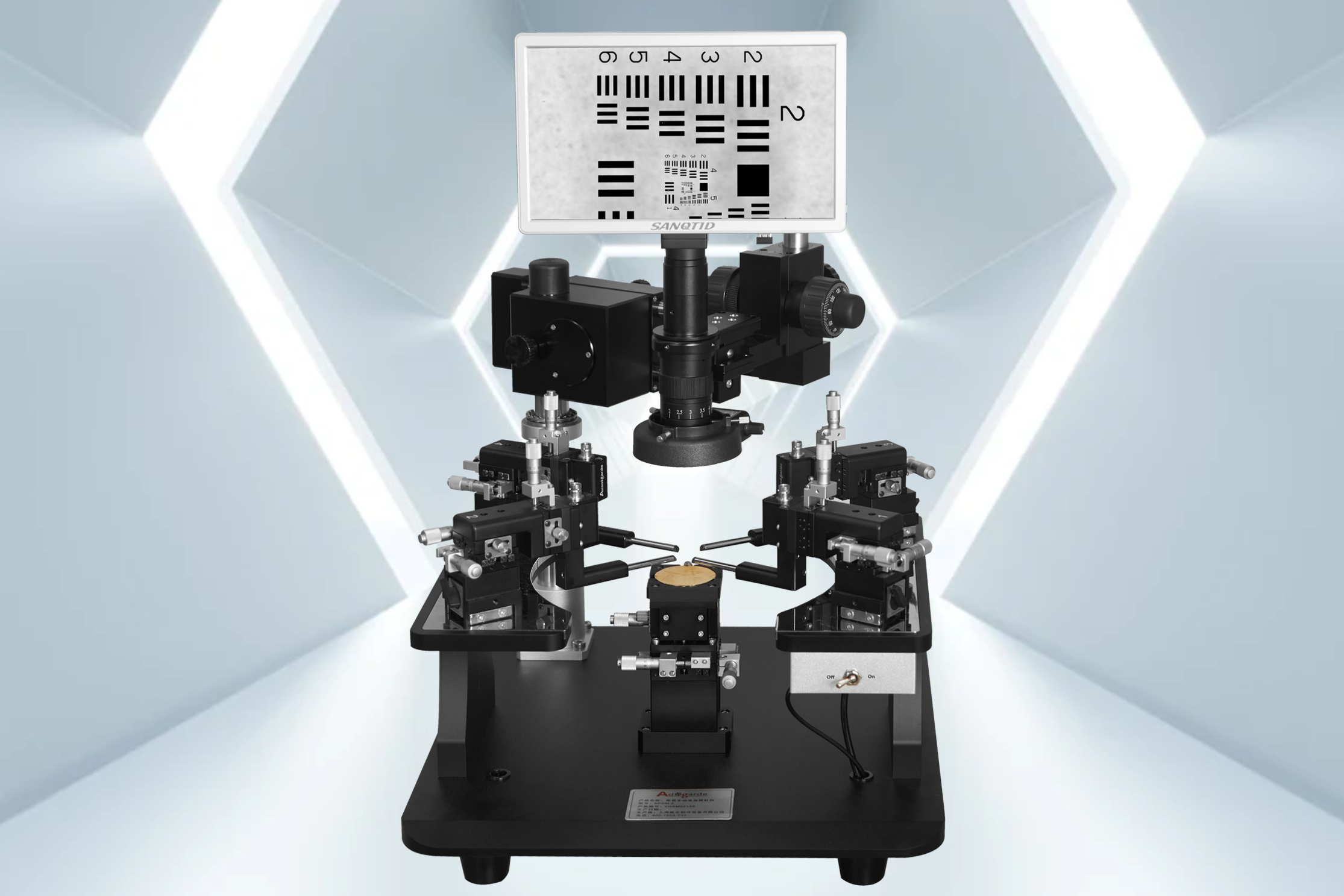 2024年6月上海某公司在上海皇冠博彩购买紧凑型手动探针台SPSM系列SPSM-2交付完成