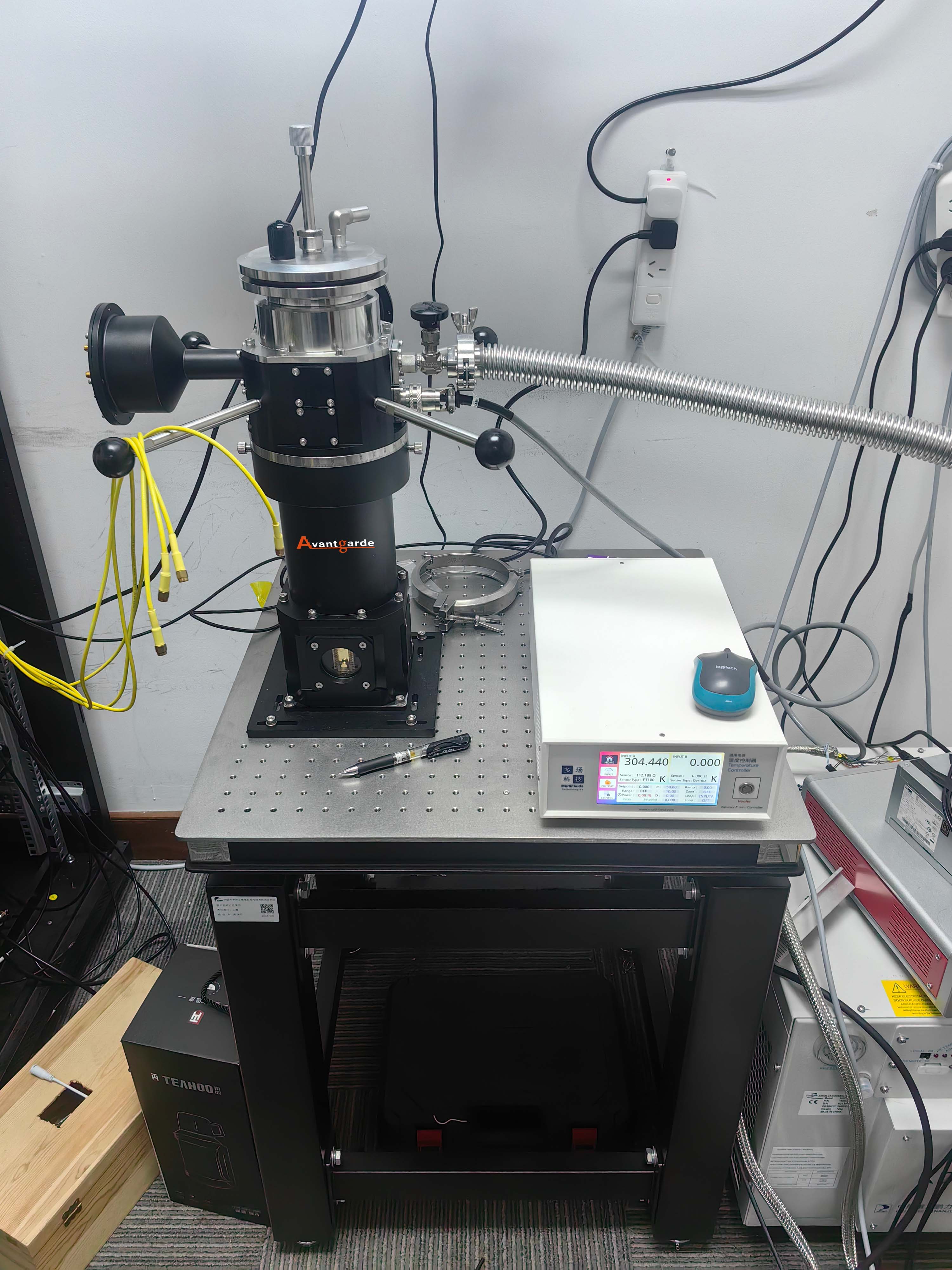 2024年8月上海某研究所在上海皇冠博彩app购买的光学存储式低温恒温器+国产低温温控仪交付完成